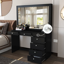 Boahaus Joan Makeup Vanity Desk with Mirror & Ample Storage | Premium Design