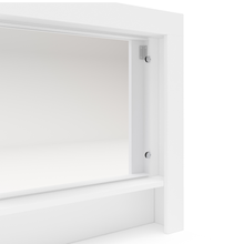 Boahaus Calypso Makeup Vanity Desk with Wide Mirror & Storage | White Premium Design