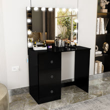 Boahaus Brooke Lighted Makeup Vanity (OSTK)
