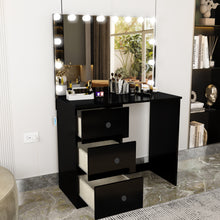Boahaus Brooke Lighted Makeup Vanity (OSTK)
