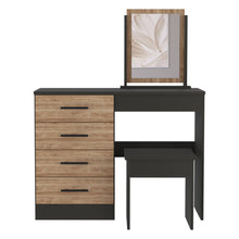 Boahaus Tyche Dressing Table with Storage Drawers, Mirror & Stool | Elegance Redefined
