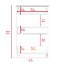 Paris Kitchen Cabinet (White)