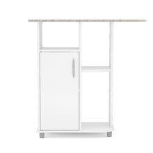 Boahaus Berlin Ironing Cabinet with Storage Shelves | White Premium Design