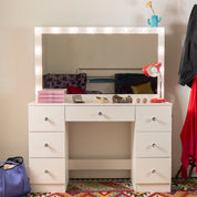 Nova Lighted Makeup Vanity Set
