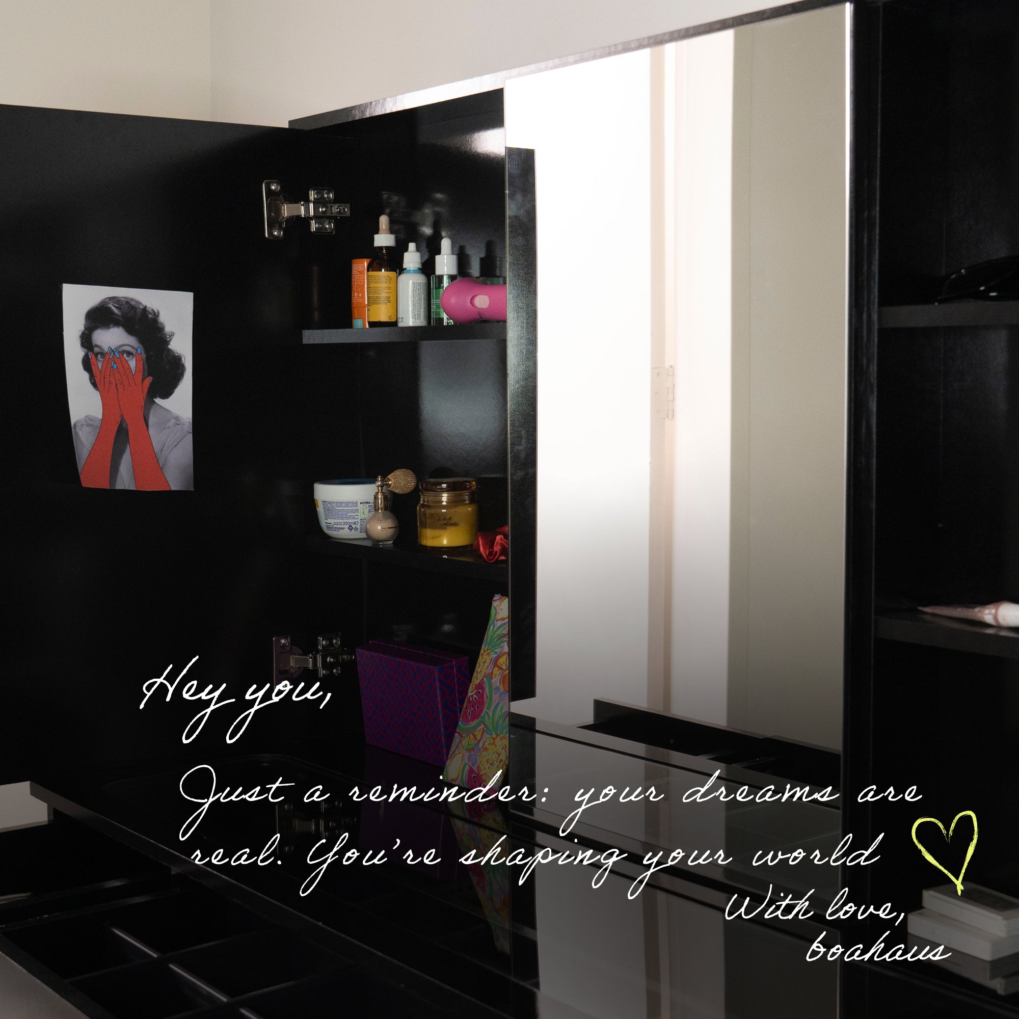 Boahaus Nova Makeup Vanity Desk