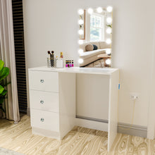 Boahaus Iris Lighted Vanity Table with Mirror | Premium Design