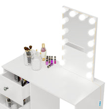 Boahaus Iris Lighted Vanity Table with Mirror | Premium Design