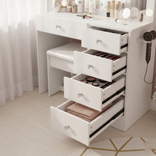 Venecia Lighted Makeup Vanity Desk