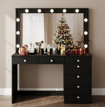 Serena Lighted Makeup Vanity Desk