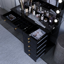Serena Lighted Makeup Vanity Desk