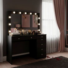 Serena Lighted Makeup Vanity Desk