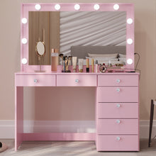 Serena Lighted Makeup Vanity Desk