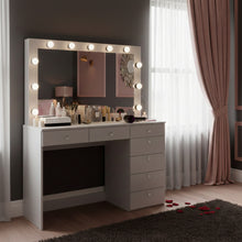 Serena Lighted Makeup Vanity Desk