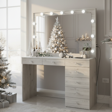 Serena Lighted Makeup Vanity Desk