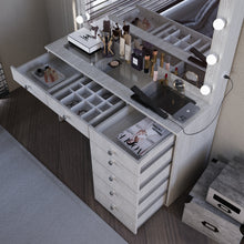 Serena Lighted Makeup Vanity Desk