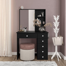 Spes Vanity Table with Ample Storage & Elegant Mirror