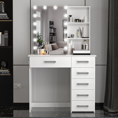 Xanthe Lighted Vanity Table