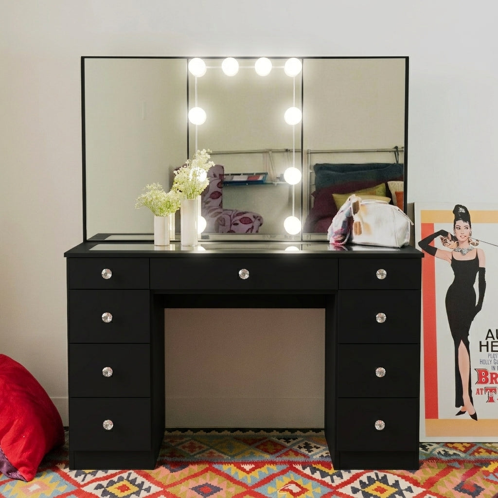 Boahaus Nova Makeup Vanity Desk