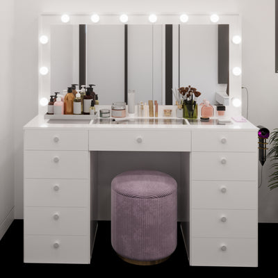 Boahaus Orla Makeup Vanity Desk