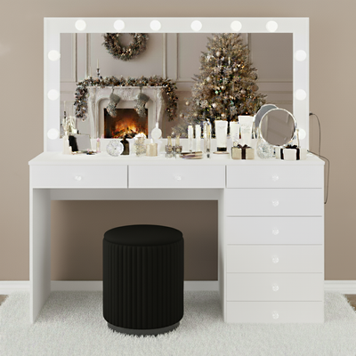 Boahaus Ketevan Lighted Makeup Vanity