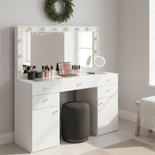 Kiana Lighted Makeup Vanity Desk