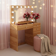 Adele Lighted Makeup Vanity Table