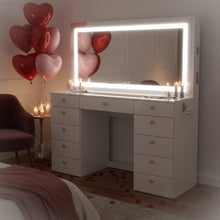 Lydia Extra-Large Smart Makeup Vanity