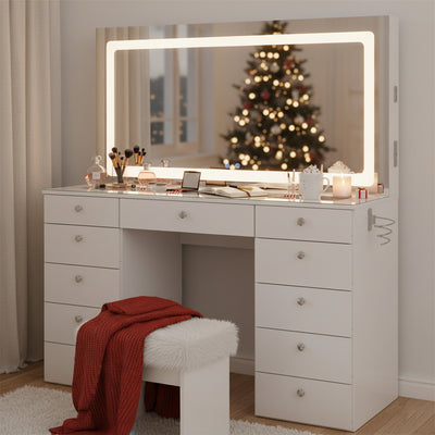 Lydia Extra-Large Smart Makeup Vanity