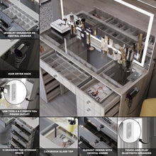 Lydia Extra-Large Smart Makeup Vanity