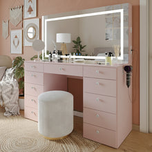 Lydia Extra-Large Smart Makeup Vanity