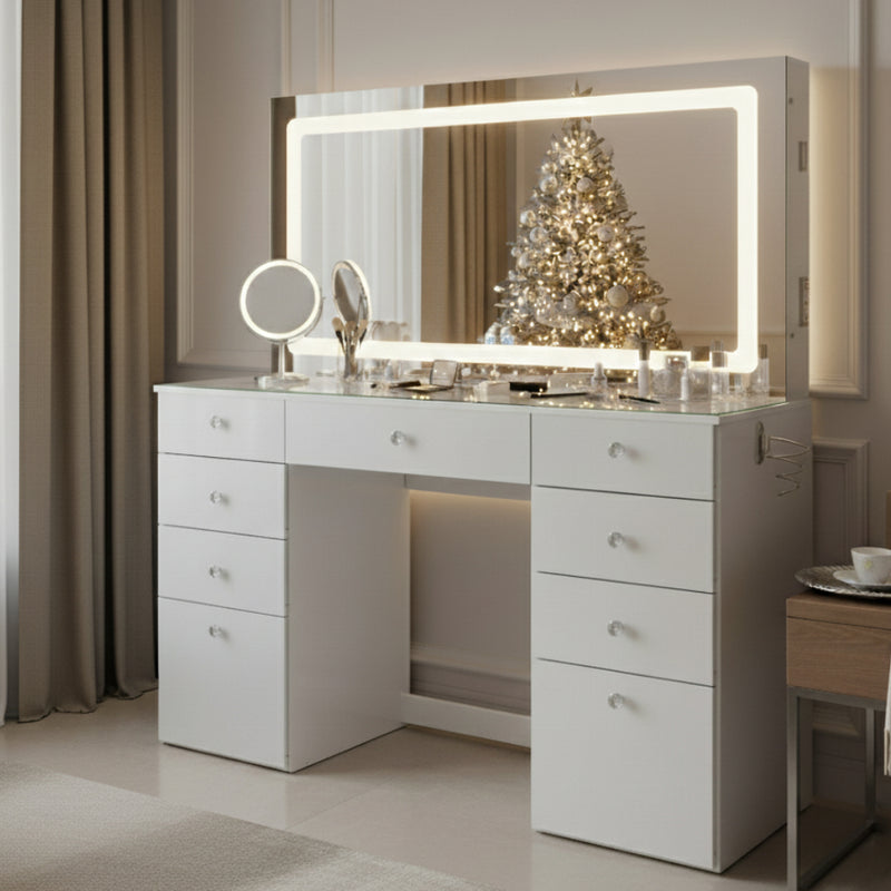 Selina Extra-Large Premium Makeup Vanity