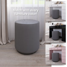 Brienne Modern Vanity Stool | Premium Boahaus Stool