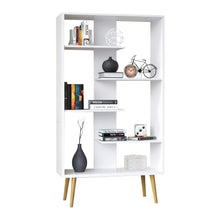 Boahaus Lund Modern Bookcase with Open Shelves | Stylish Design