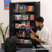 Boahaus Axel Metal Storage Cabinet on Wheels