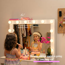 Venecia Lighted Makeup Vanity Desk
