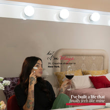 Kiana Lighted Makeup Vanity Desk