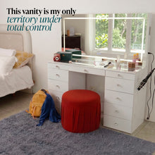 Lydia Extra-Large Smart Makeup Vanity