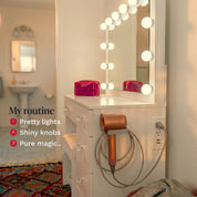 Venecia Lighted Makeup Vanity Desk