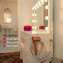 Venecia Lighted Makeup Vanity Desk