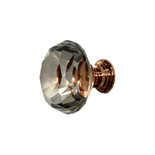 Boahaus Set of 10 Modern Cabinet Knobs – Gold, Crystal, Rose Gold | Premium Design