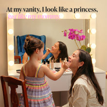 Venecia Lighted Makeup Vanity Desk