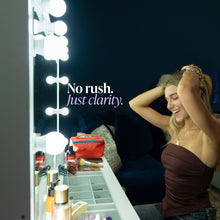 Luna Lighted Makeup Vanity Desk