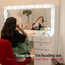 Kiana Lighted Makeup Vanity Desk