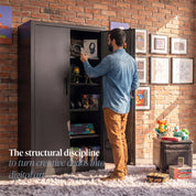 Boahaus Clark Metal Storage Cabinet