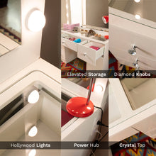 Nova Lighted Makeup Vanity Set