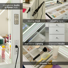 Lydia Extra-Large Smart Makeup Vanity