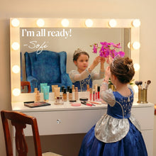 Venecia Lighted Makeup Vanity Desk