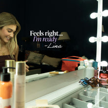 Luna Lighted Makeup Vanity Desk