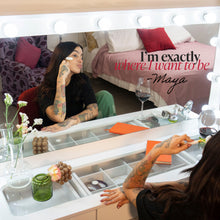 Kiana Lighted Makeup Vanity Desk