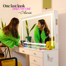 Boahaus Aria Premium Makeup Vanity with Speakers